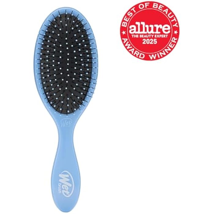 Wet Brush Original Detangler, Sky Blue Design - Image 2